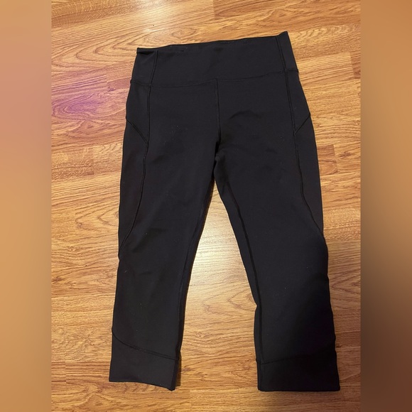 LuLu Lemon High Rose Cropped Legging - Picture 3 of 3